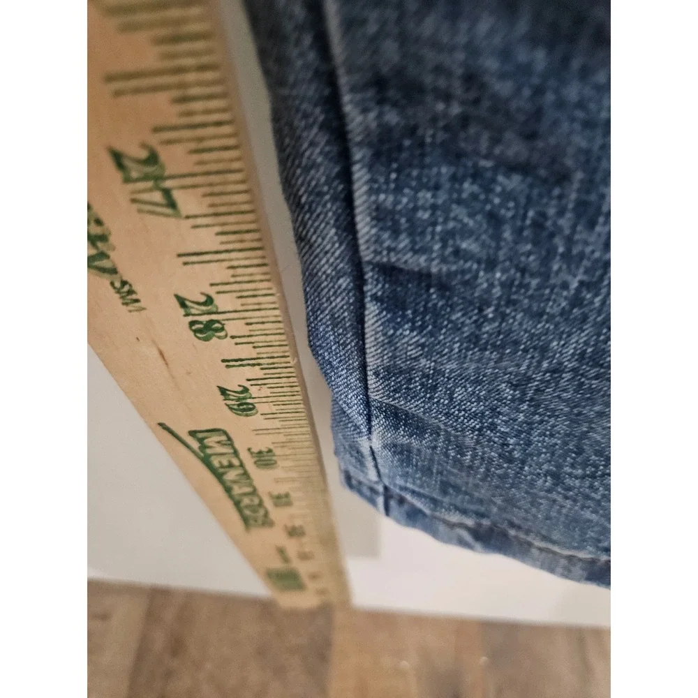 Wrangler Authentics Mens Carpenter Jeans 40x34 Blue Relaxed Fit 10ZM400AS
